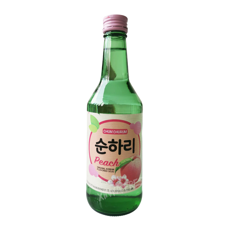 Soonhari Soju 12% vol. Peach Flavor CHUM CHURUM 360ml